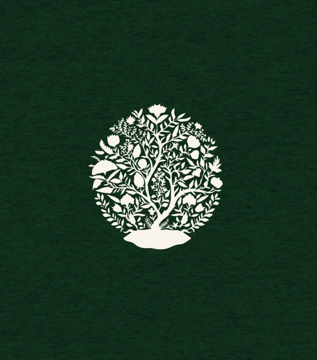 Eden Restored T-shirt in Emerald Green Front Zoomed by Holy King Clothing