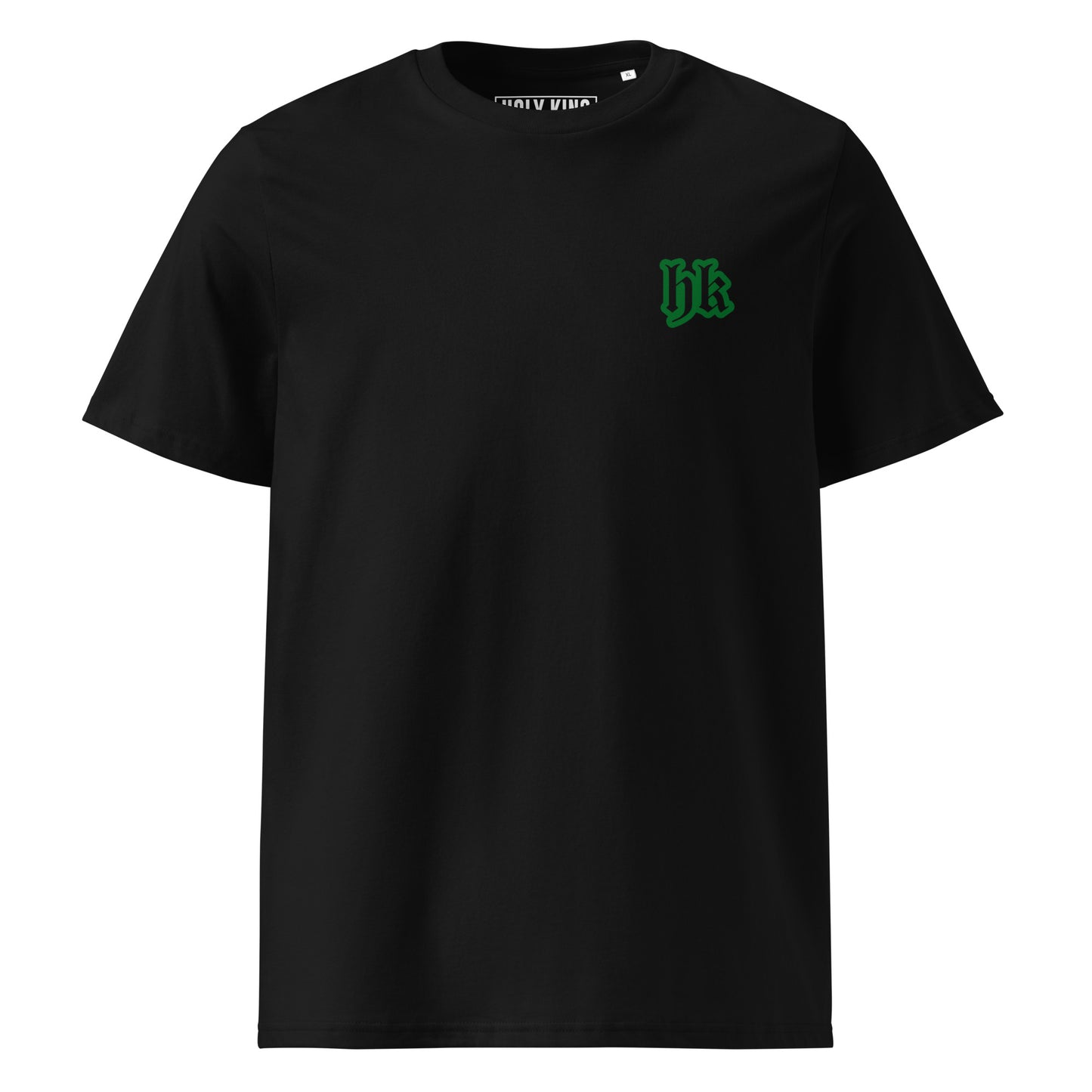GLORY TO GOD Green T-shirt Front by Holy King Clothing