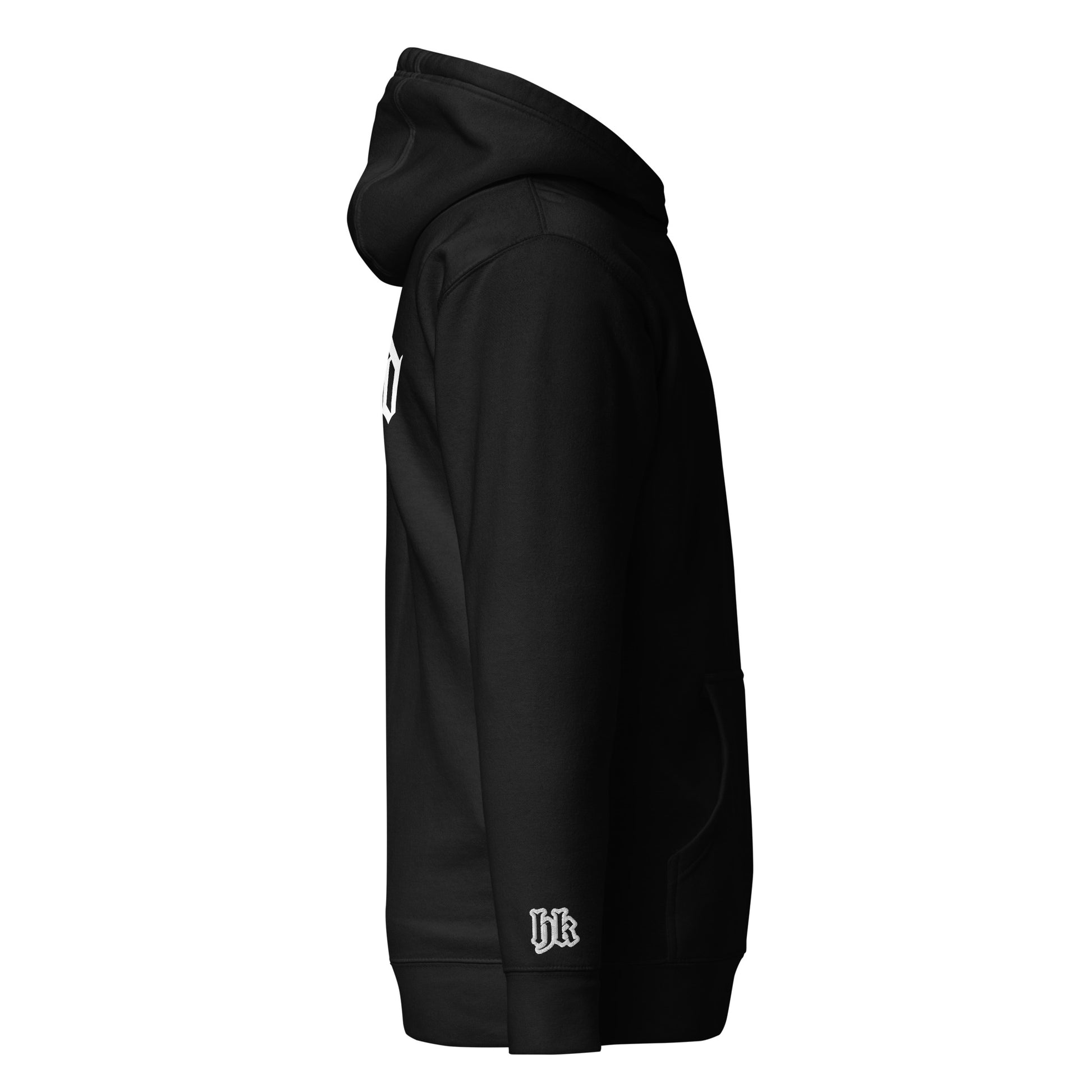 Blessed Holy King Clothing Hoodie, Colour Black – Christian Street Wear Clothing Arm
