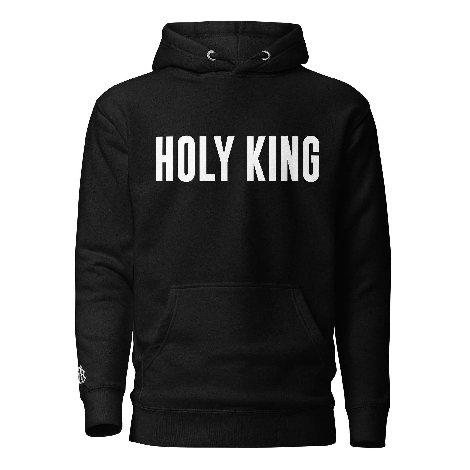 HOLY KING Clothing Hoodie, Colour Black – Christian Street Wear Clothing