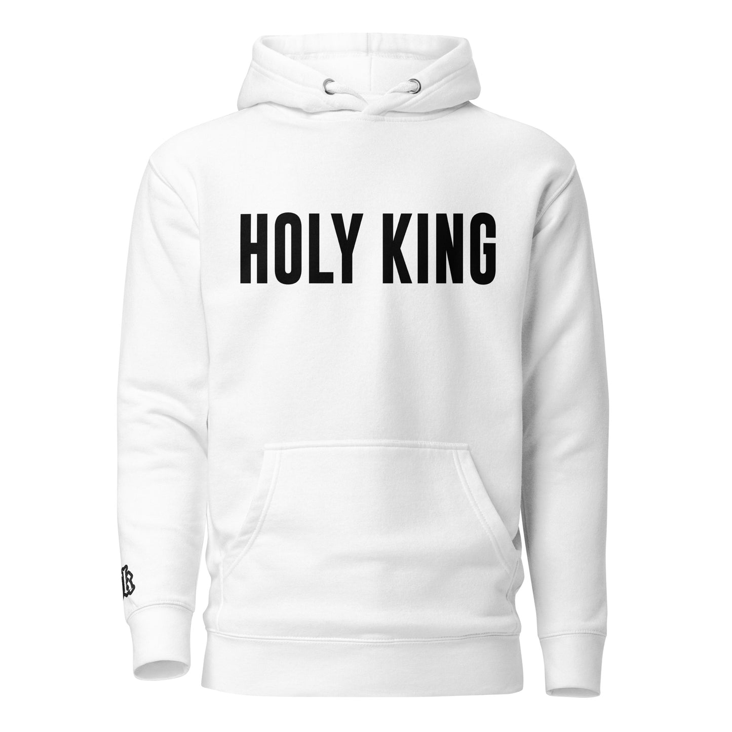 HOLY KING Clothing Hoodie, Colour White – Christian Street Wear Clothing