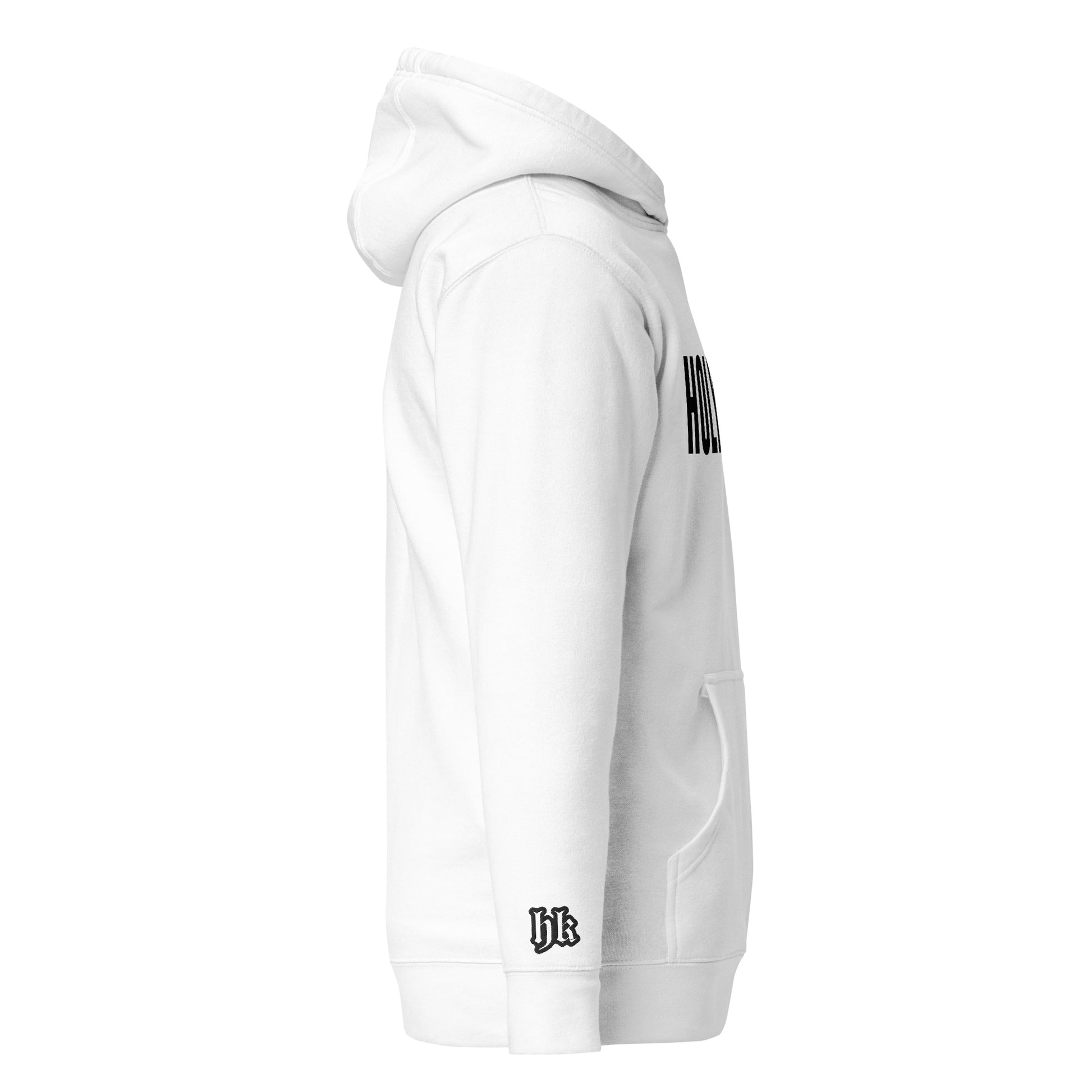 HOLY KING Clothing Hoodie, Colour White – Christian Street Wear Clothing Arm