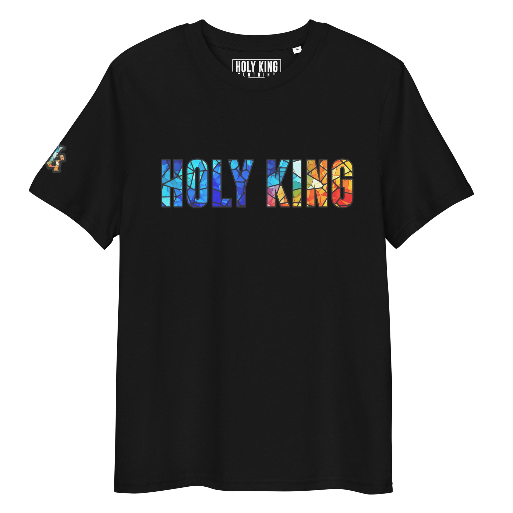 STAINED GLASS T-shirt, Colour Black – Christian Street Wear Clothing